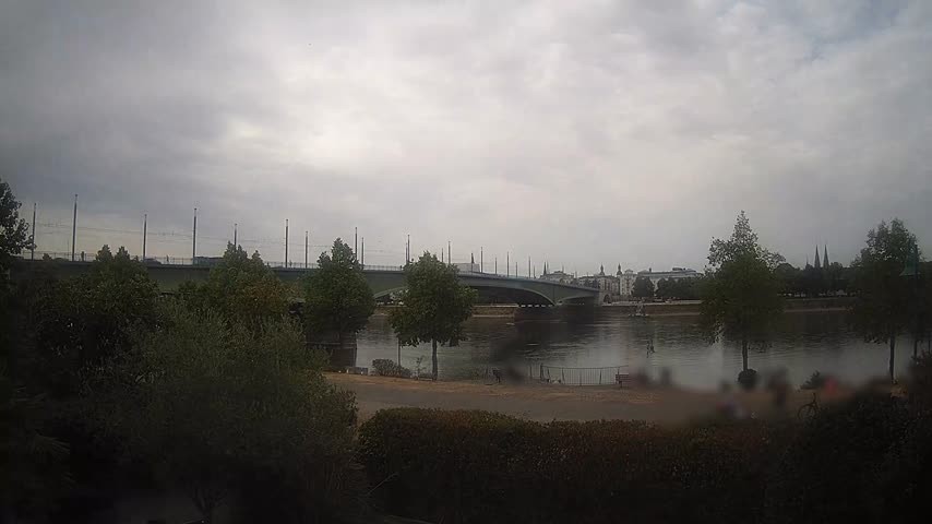 Archiv Foto Webcam Kennedybrücke in Bonn