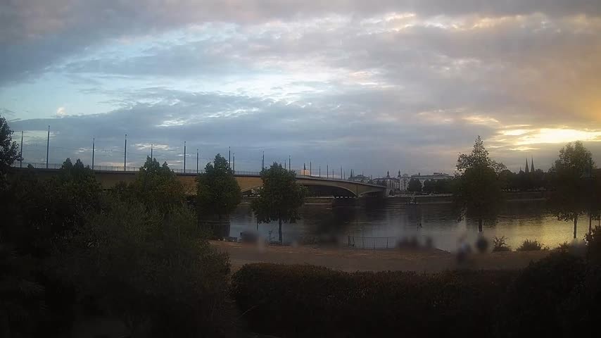 Archiv Foto Webcam Kennedybrücke in Bonn