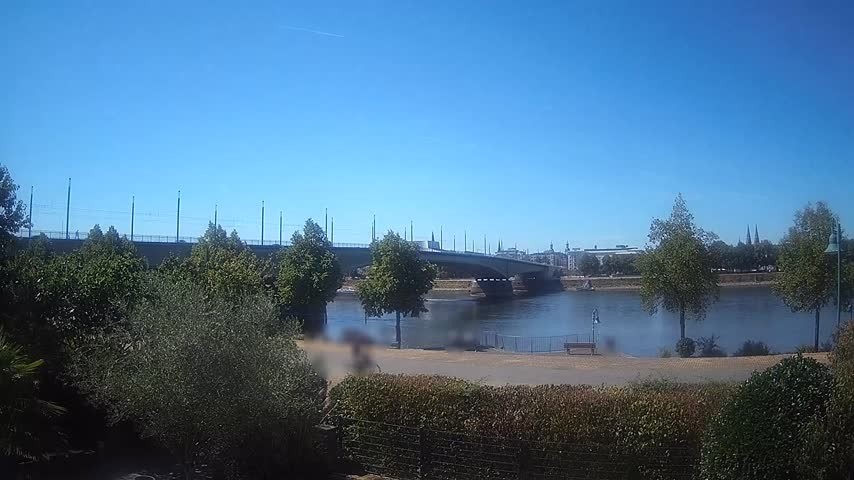 Archived image Webcam Kennedy Bridge in Bonn