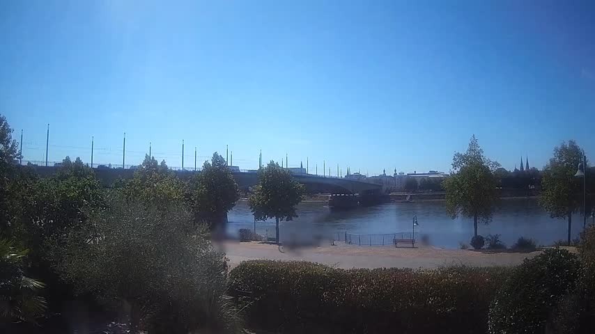 Archived image Webcam Kennedy Bridge in Bonn