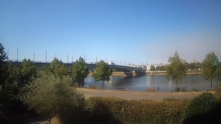 Archiv Foto Webcam Kennedybrücke in Bonn
