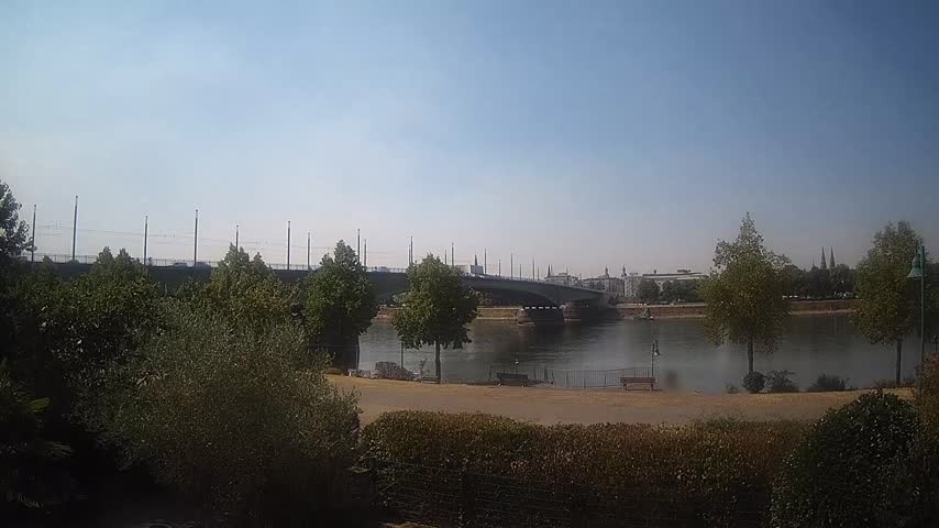 Archiv Foto Webcam Kennedybrücke in Bonn