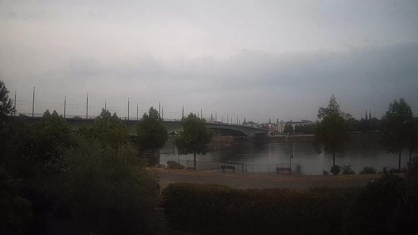 Archiv Foto Webcam Kennedybrücke in Bonn