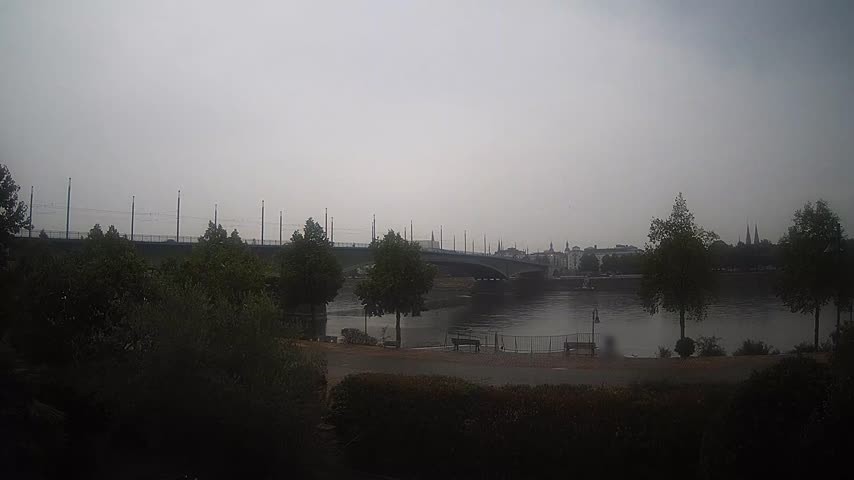 Archiv Foto Webcam Kennedybrücke in Bonn