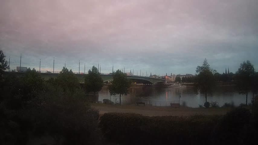 Archiv Foto Webcam Kennedybrücke in Bonn