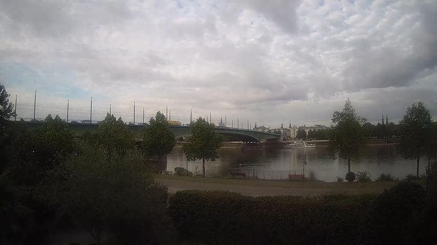 Archiv Foto Webcam Kennedybrücke in Bonn