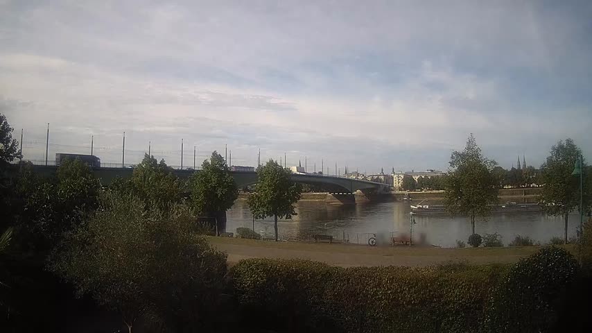 Archiv Foto Webcam Kennedybrücke in Bonn