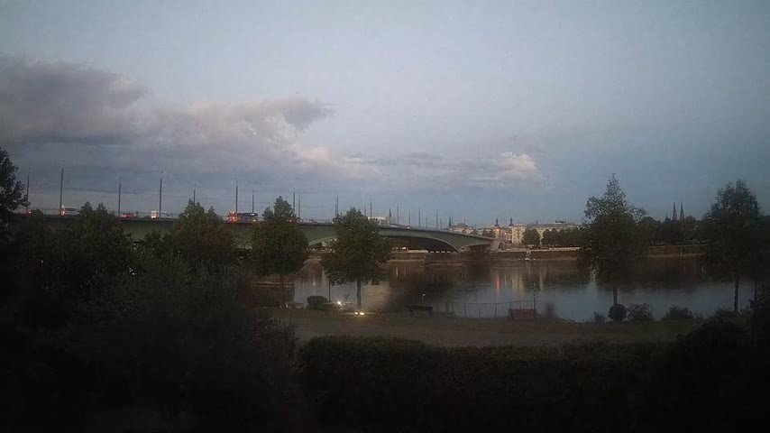 Archiv Foto Webcam Kennedybrücke in Bonn