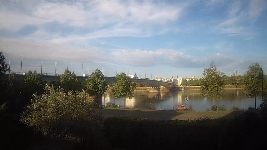 Archiv Foto Webcam Kennedybrücke in Bonn