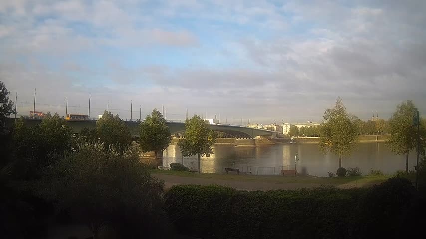 Archiv Foto Webcam Kennedybrücke in Bonn