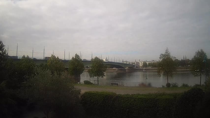 Archiv Foto Webcam Kennedybrücke in Bonn