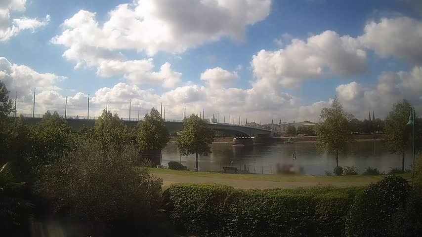 Archiv Foto Webcam Kennedybrücke in Bonn
