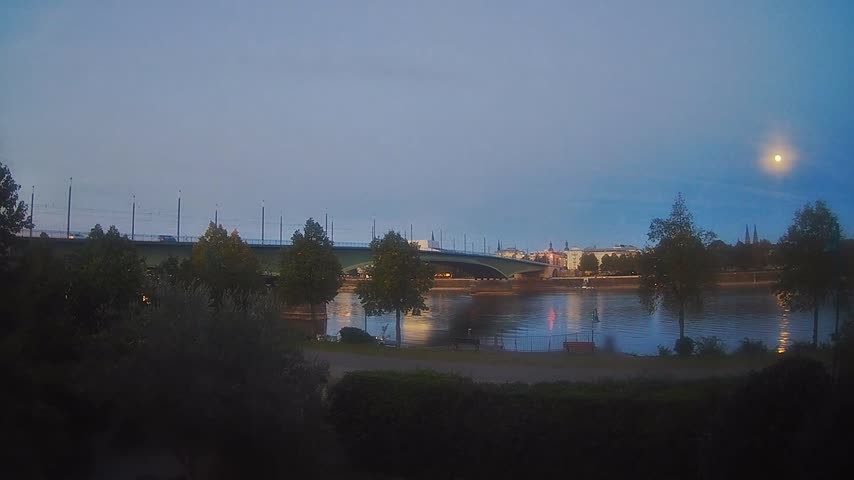 Archiv Foto Webcam Kennedybrücke in Bonn