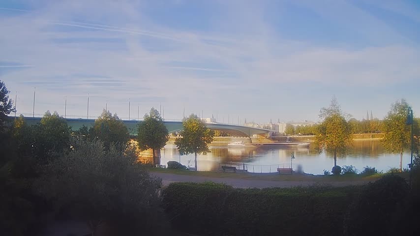 Archiv Foto Webcam Kennedybrücke in Bonn