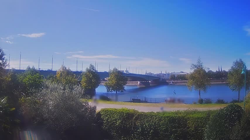 Archiv Foto Webcam Kennedybrücke in Bonn