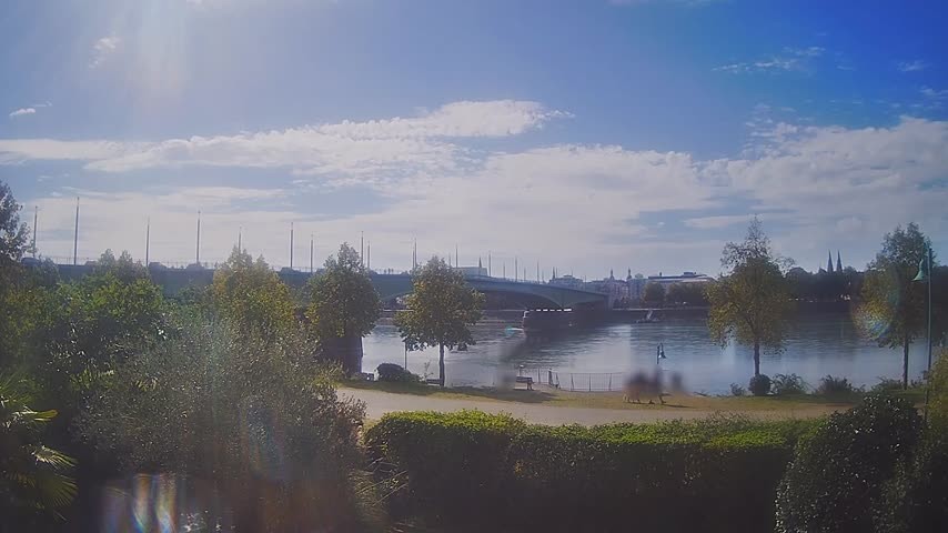 Archiv Foto Webcam Kennedybrücke in Bonn