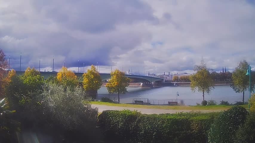 Archiv Foto Webcam Kennedybrücke in Bonn
