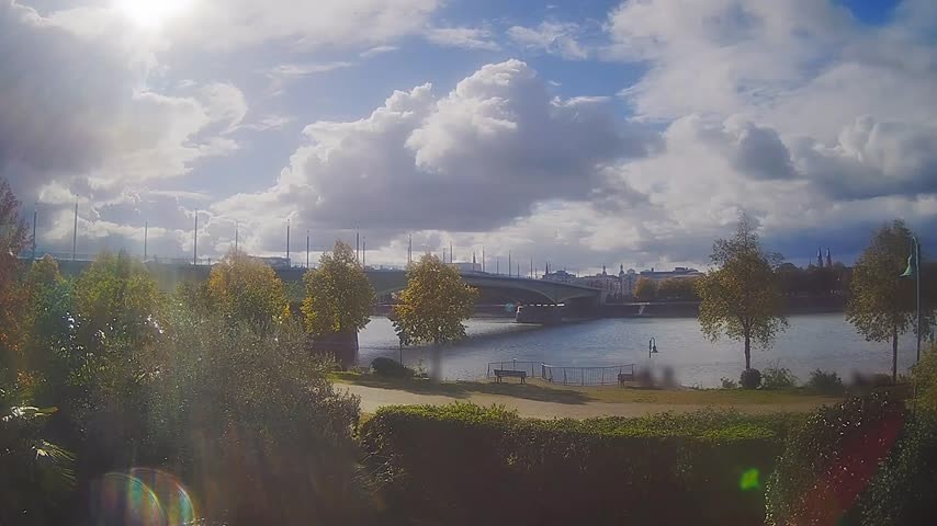 Archiv Foto Webcam Kennedybrücke in Bonn