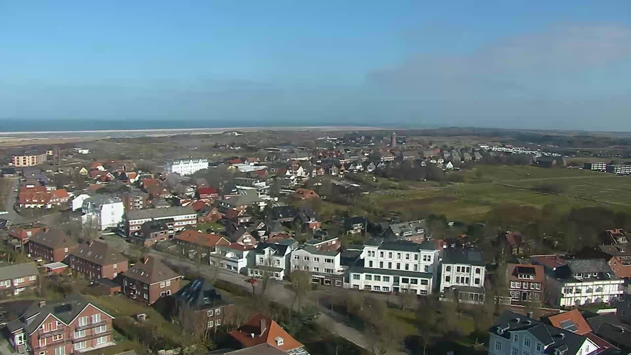 Archiv Foto Webcam Insel Borkum: Leuchtturm