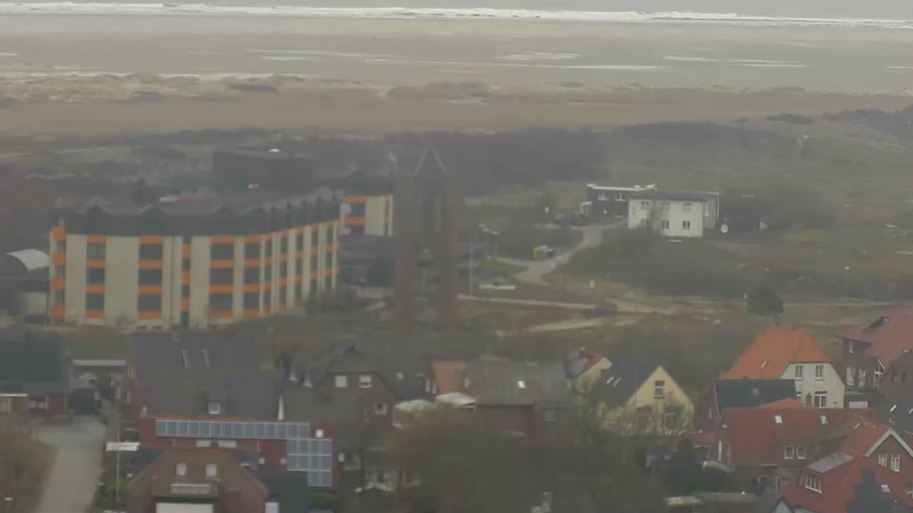 Archiv Foto Webcam Insel Borkum: Leuchtturm
