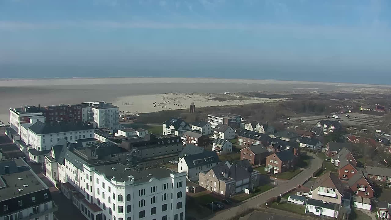 Archiv Foto Webcam Insel Borkum: Leuchtturm