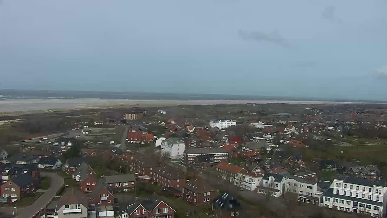 Archiv Foto Webcam Insel Borkum: Leuchtturm
