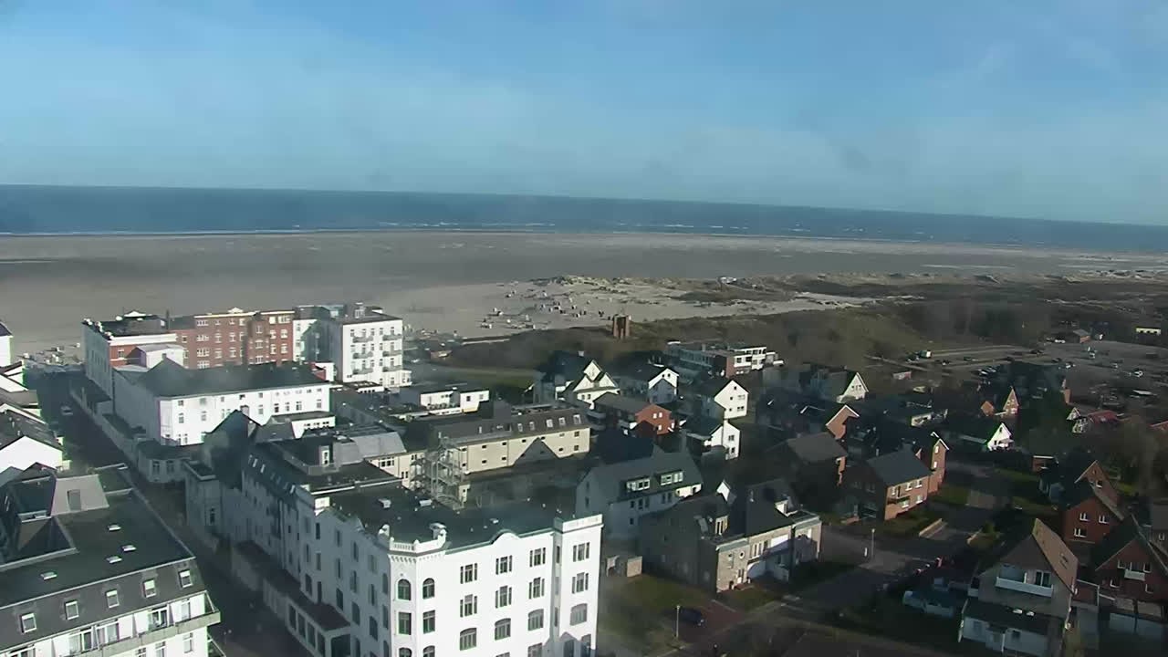Archiv Foto Webcam Insel Borkum: Leuchtturm