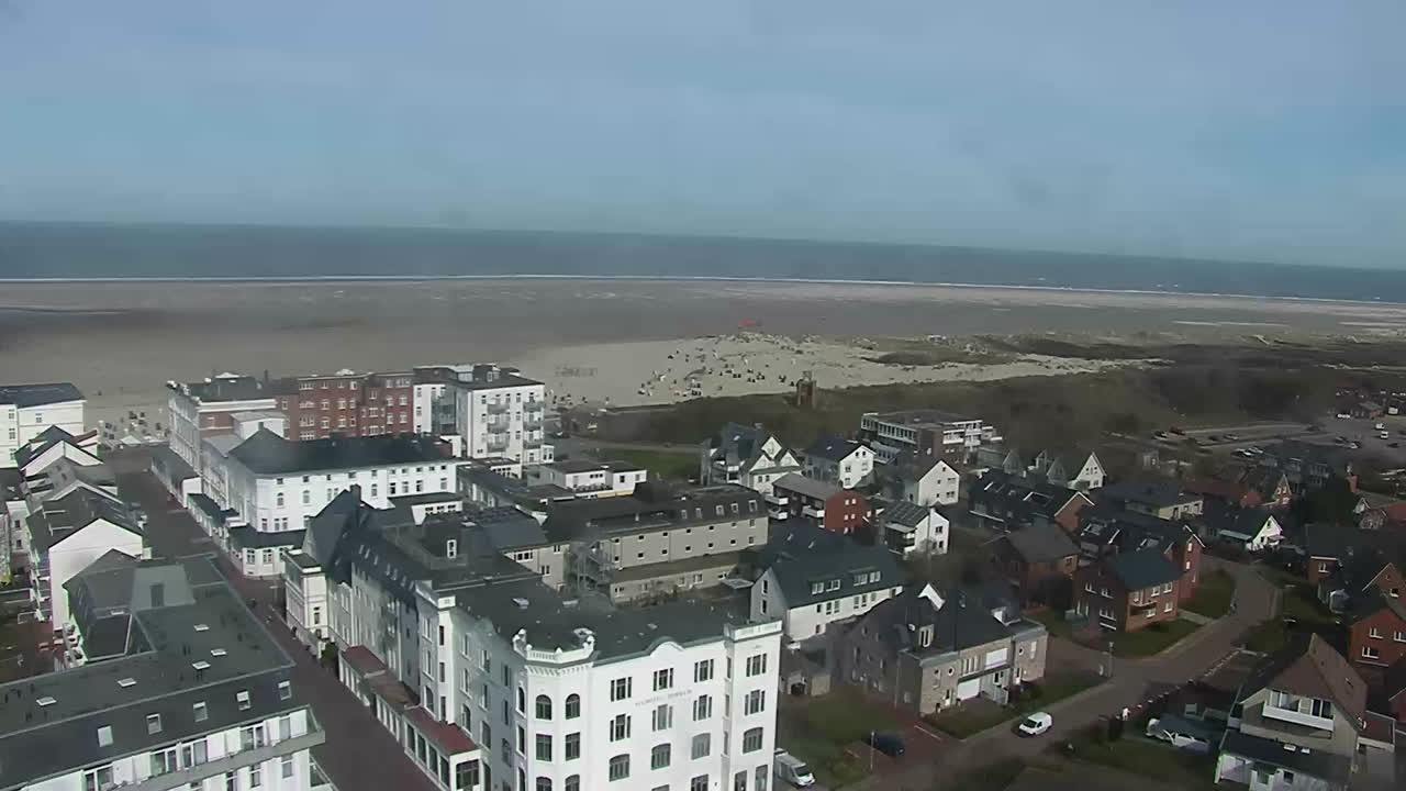Archiv Foto Webcam Insel Borkum: Leuchtturm