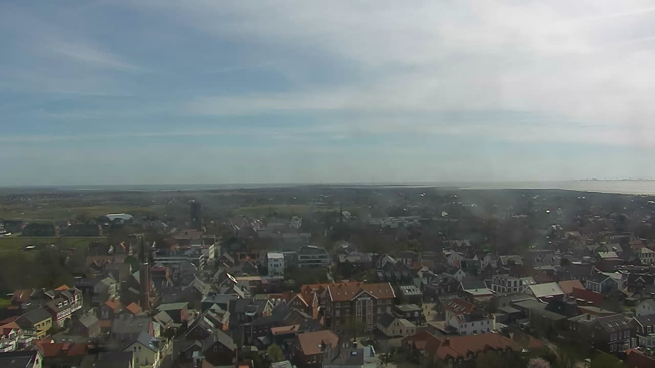 Archiv Foto Webcam Insel Borkum: Leuchtturm