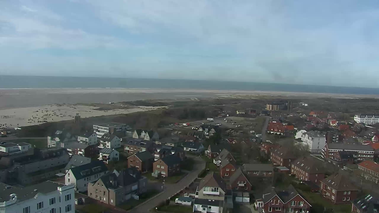 Archiv Foto Webcam Insel Borkum: Leuchtturm