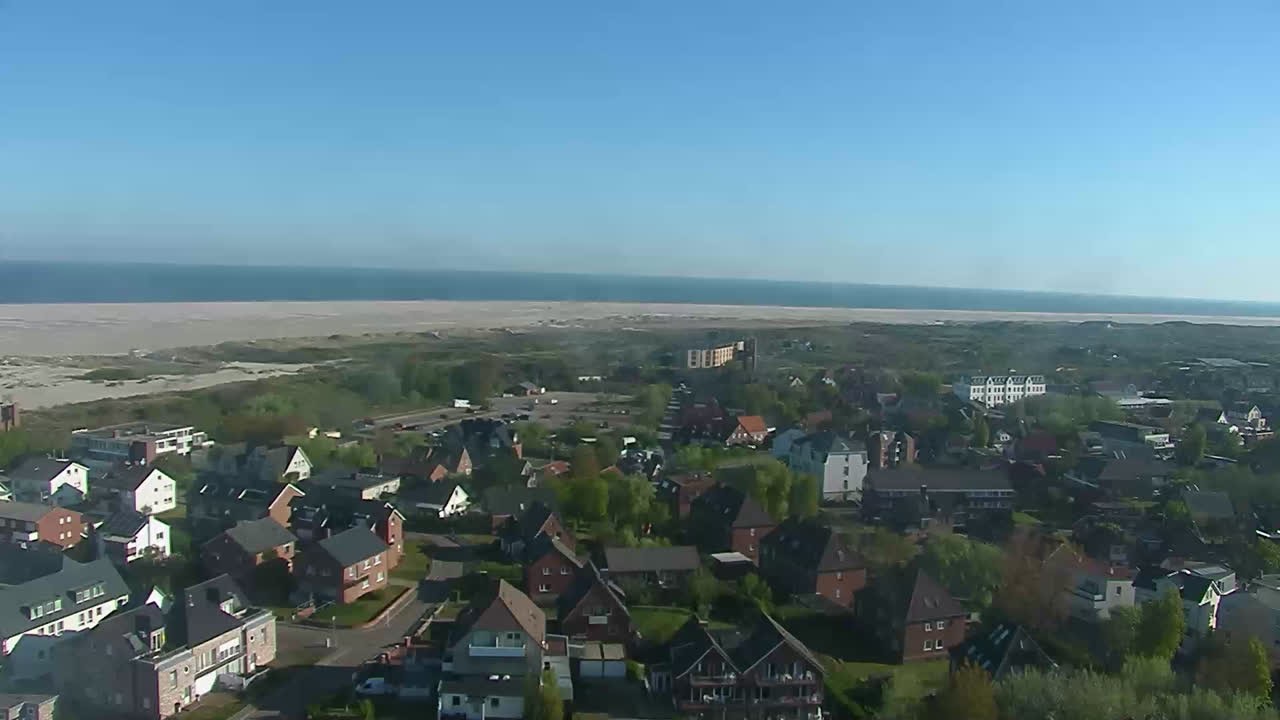 Archiv Foto Webcam Insel Borkum: Leuchtturm