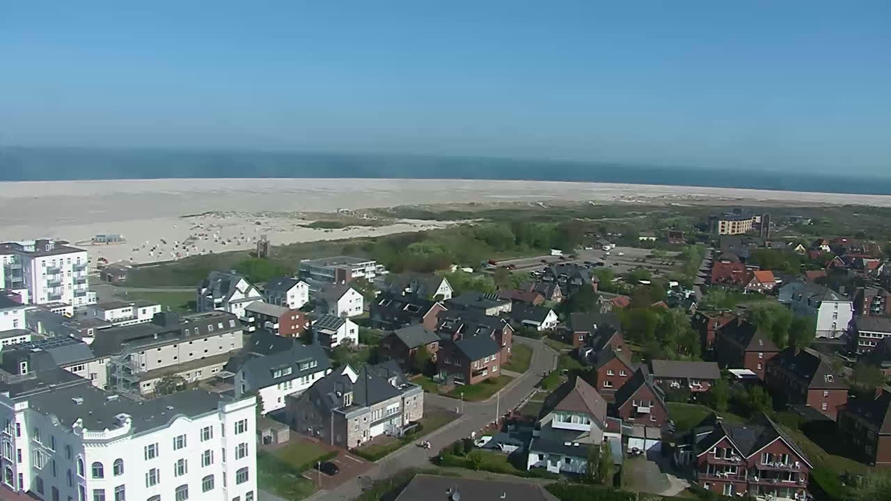 Archiv Foto Webcam Insel Borkum: Leuchtturm