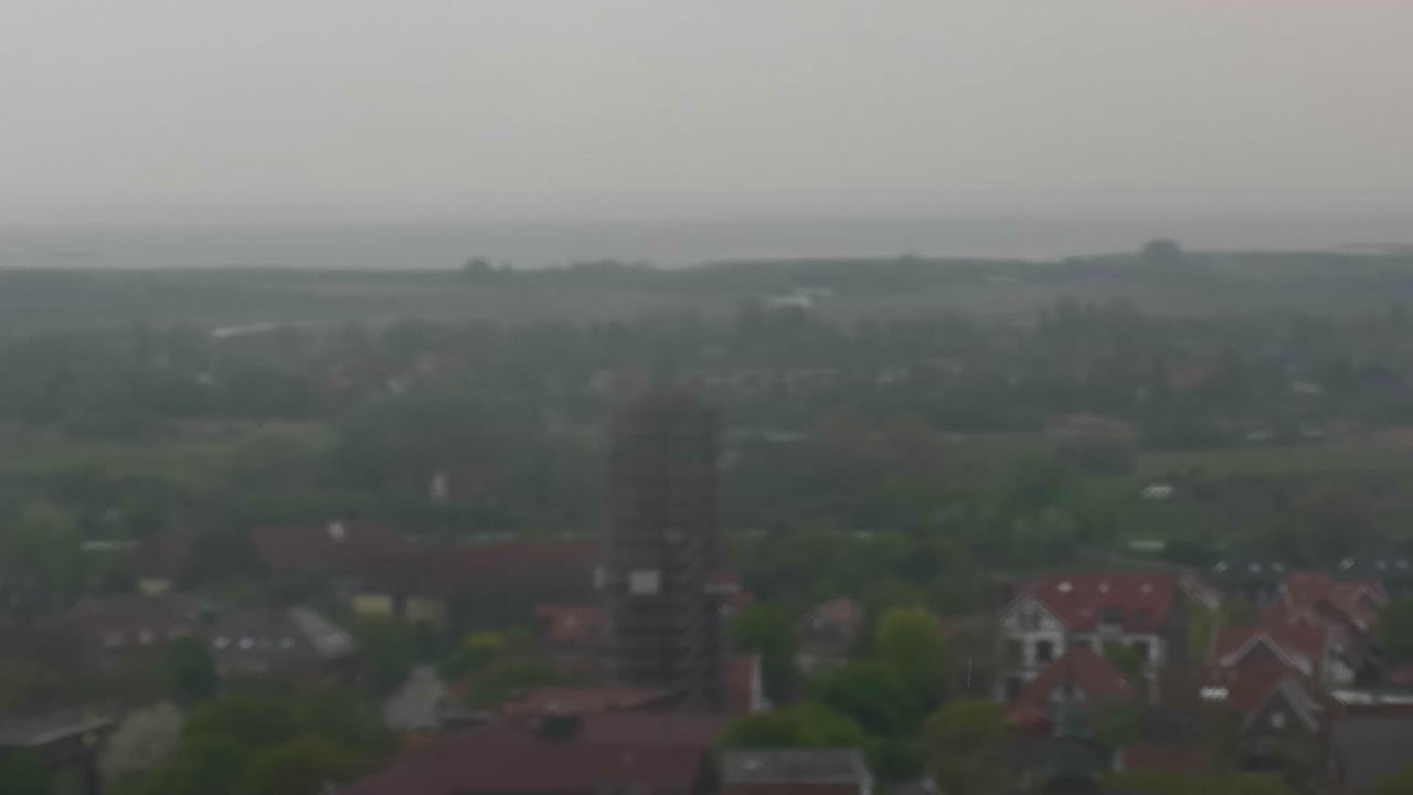Archiv Foto Webcam Insel Borkum: Leuchtturm