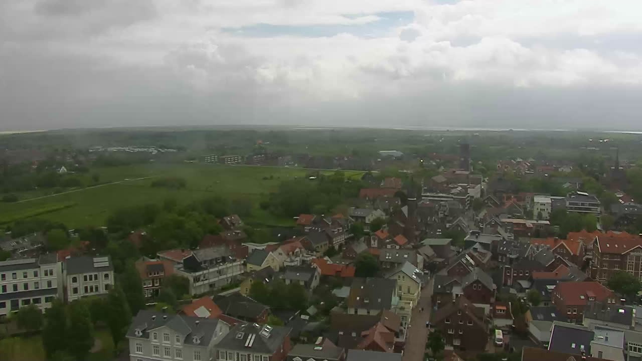 Archiv Foto Webcam Insel Borkum: Leuchtturm