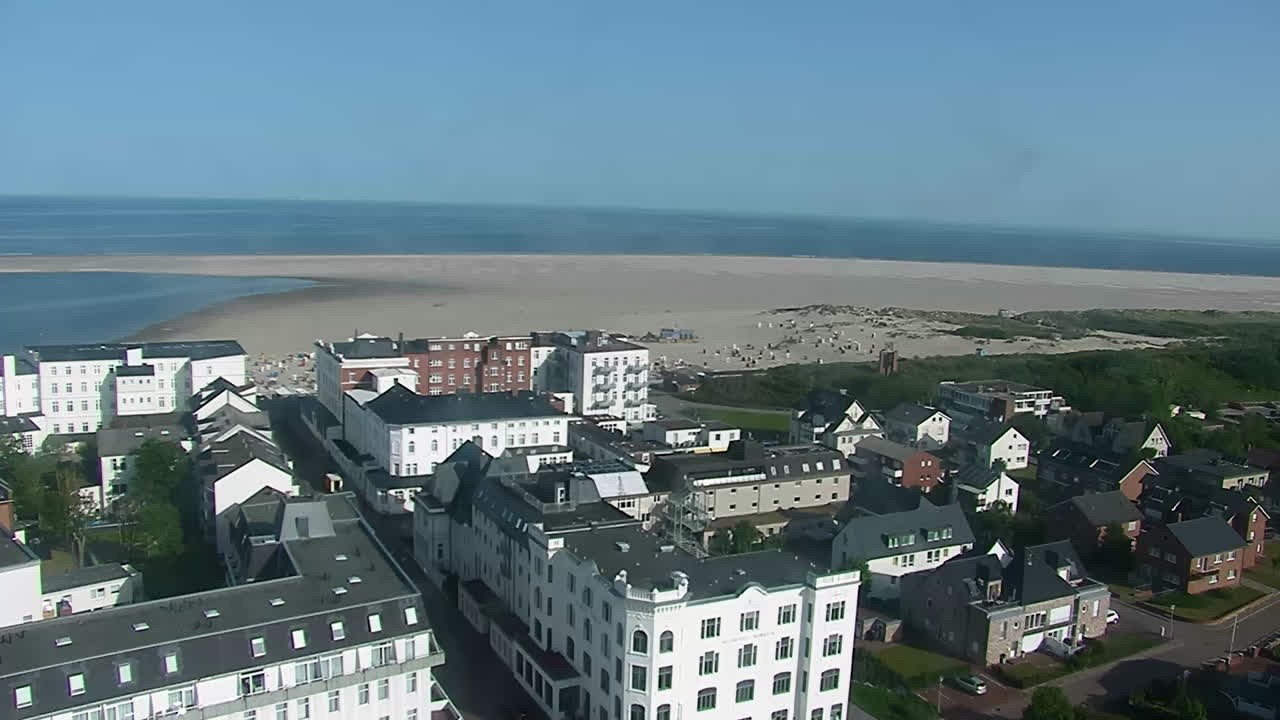 Archiv Foto Webcam Insel Borkum: Leuchtturm