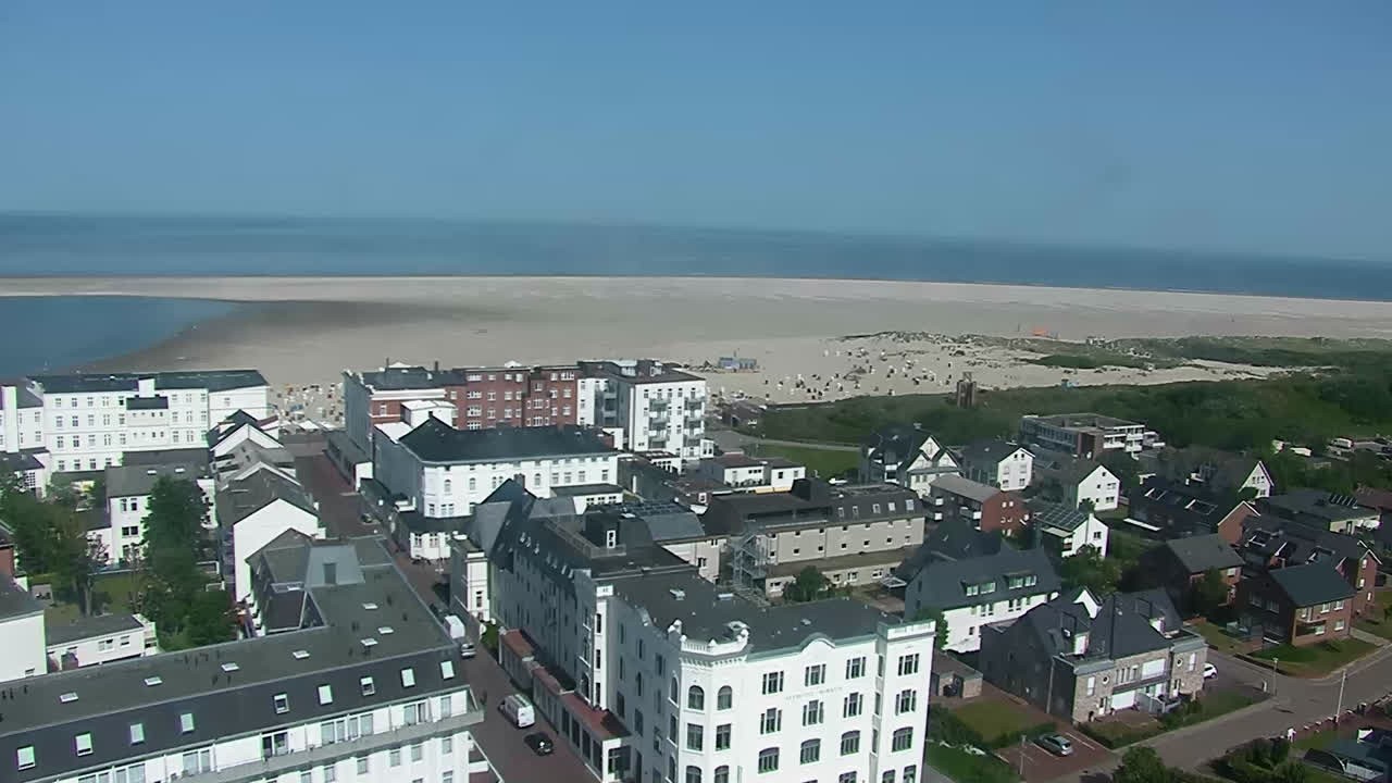 Archiv Foto Webcam Insel Borkum: Leuchtturm