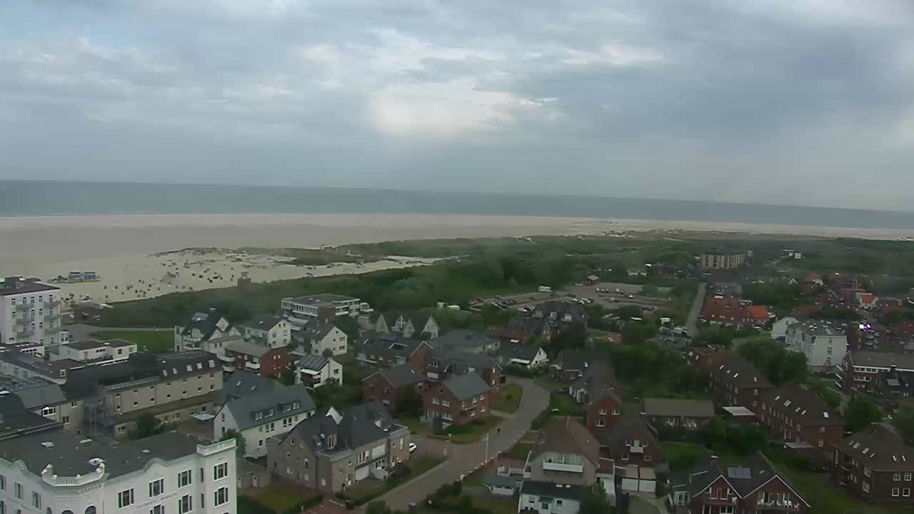 Archiv Foto Webcam Insel Borkum: Leuchtturm