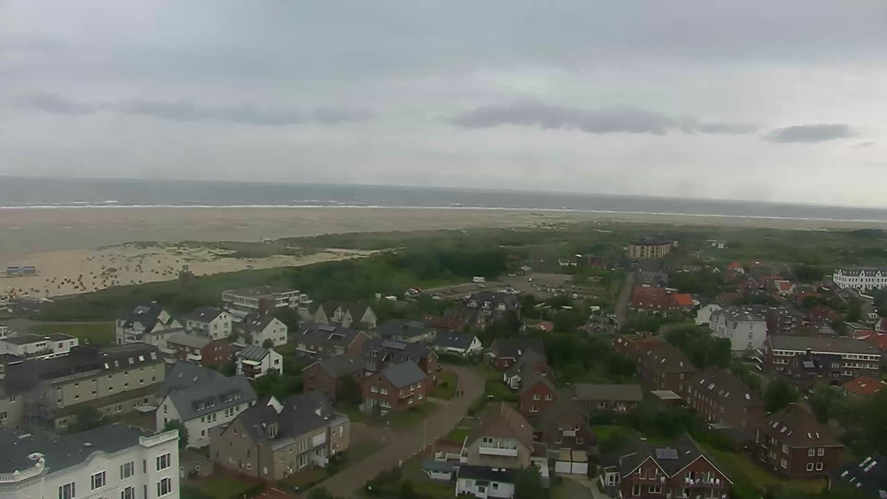 Archiv Foto Webcam Insel Borkum: Leuchtturm