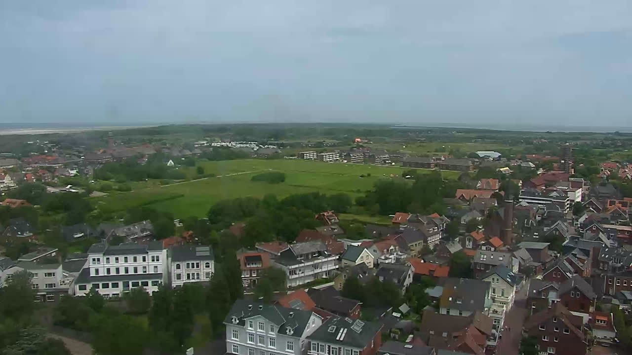 Archiv Foto Webcam Insel Borkum: Leuchtturm