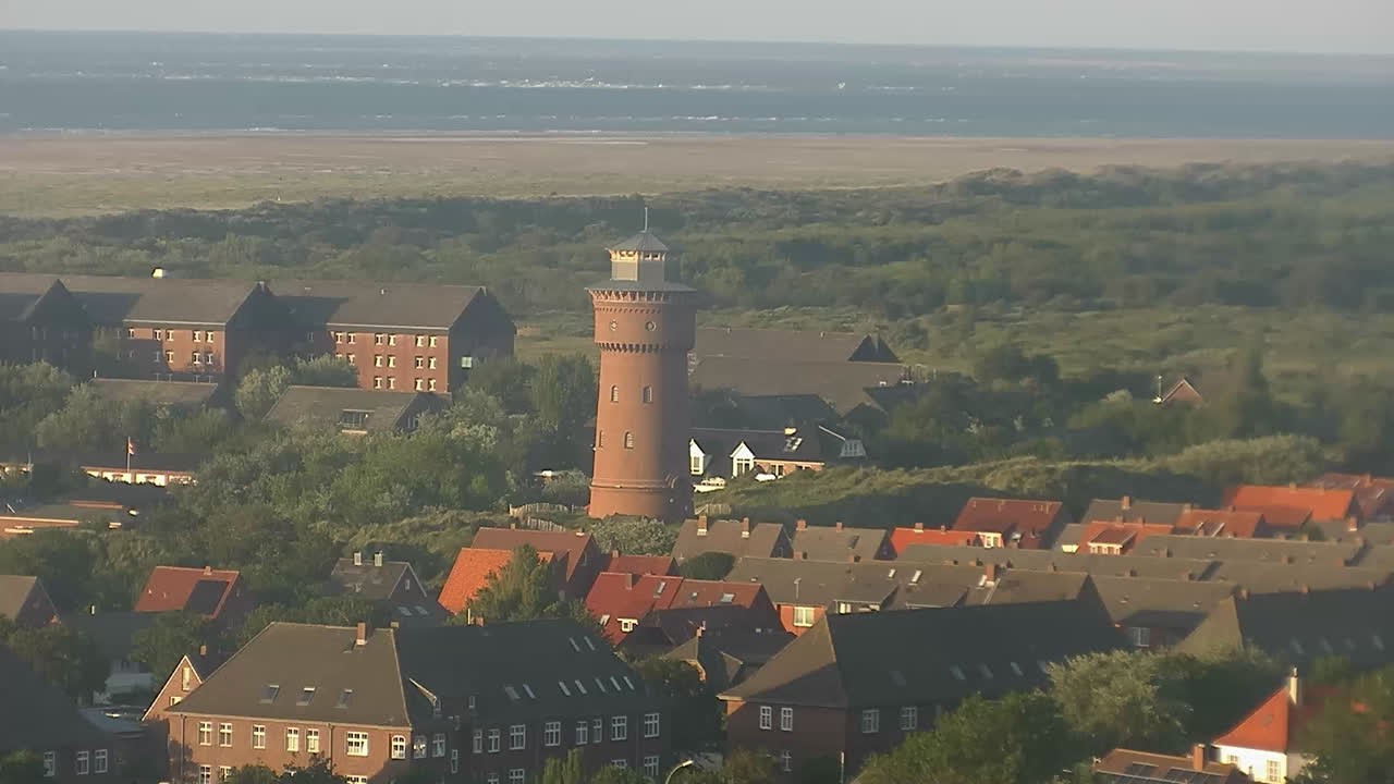 Archived image Webcam Borkum Island: Lighthouse