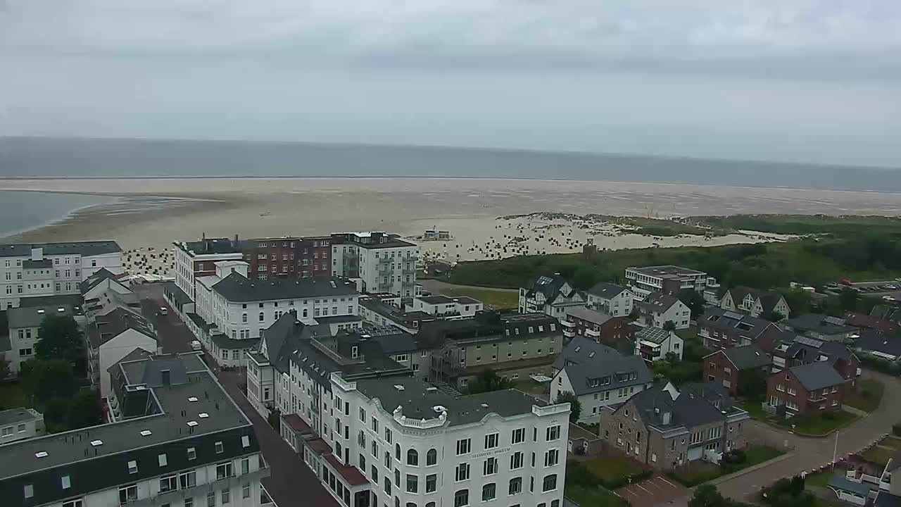 Archiv Foto Webcam Insel Borkum: Leuchtturm
