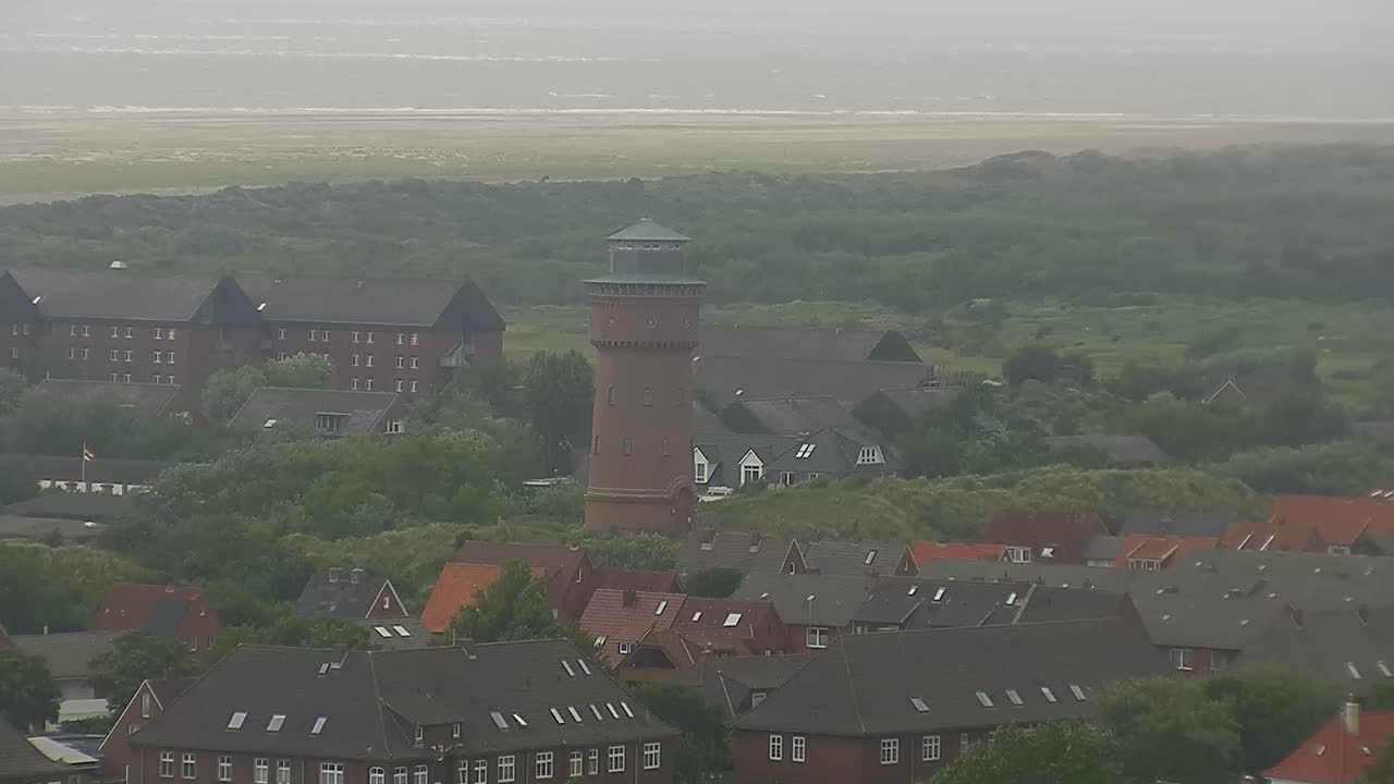 Archived image Webcam Borkum Island: Lighthouse