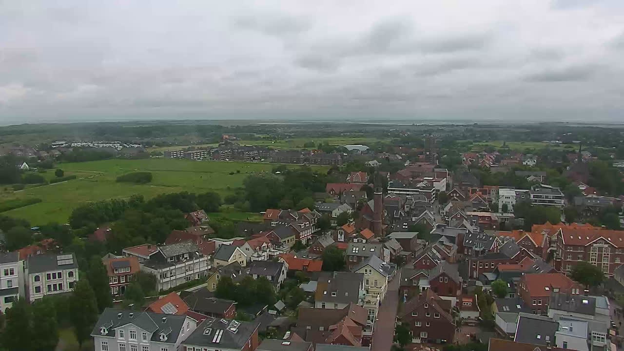 Archiv Foto Webcam Insel Borkum: Leuchtturm