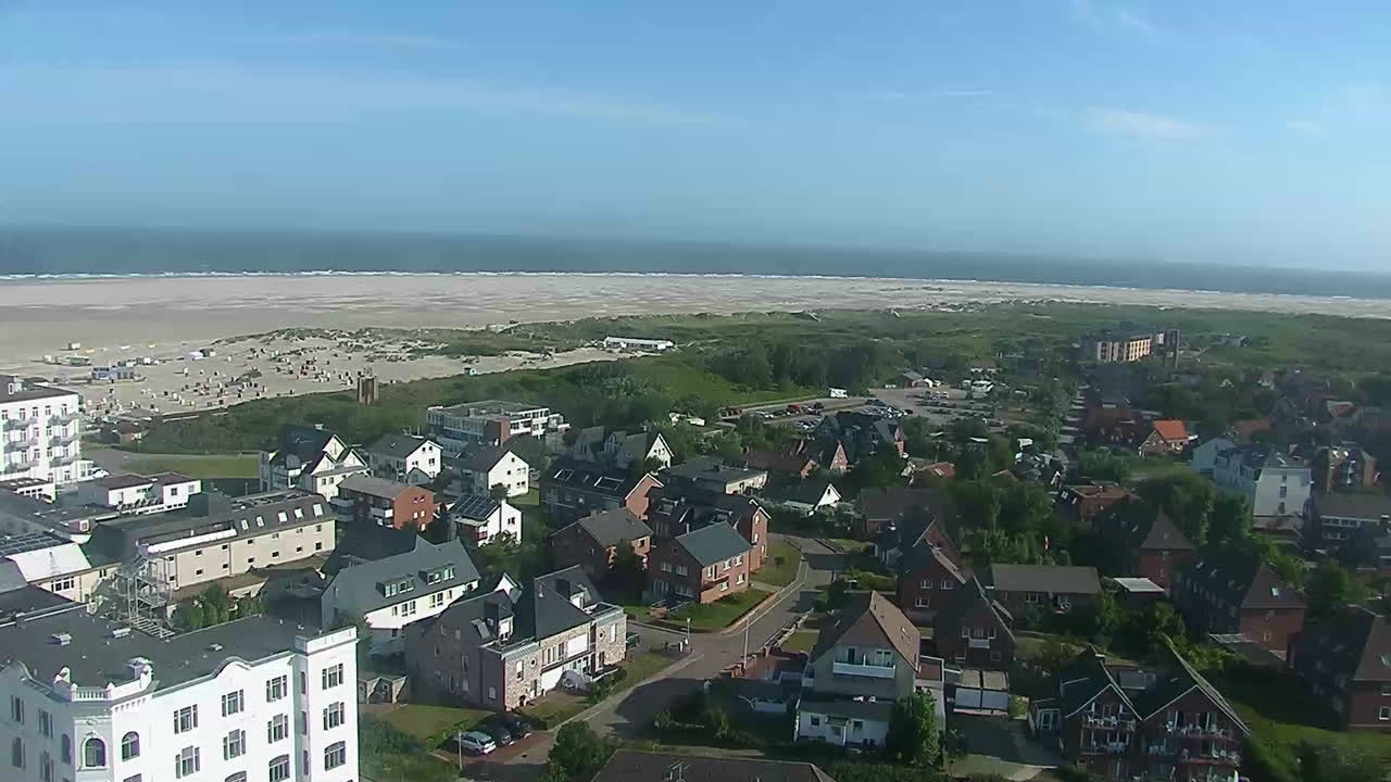 Archived image Webcam Borkum Island: Lighthouse