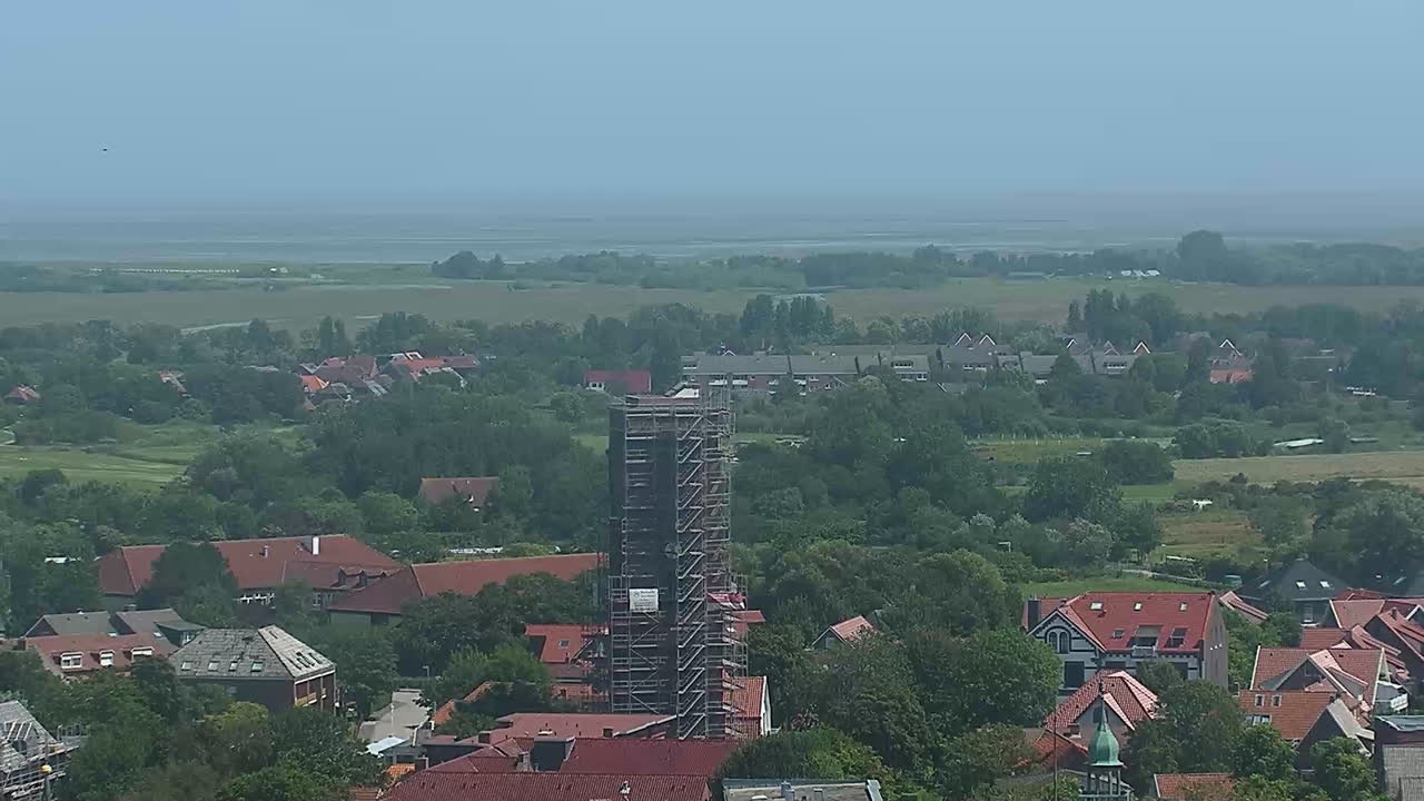 Archived image Webcam Borkum Island: Lighthouse