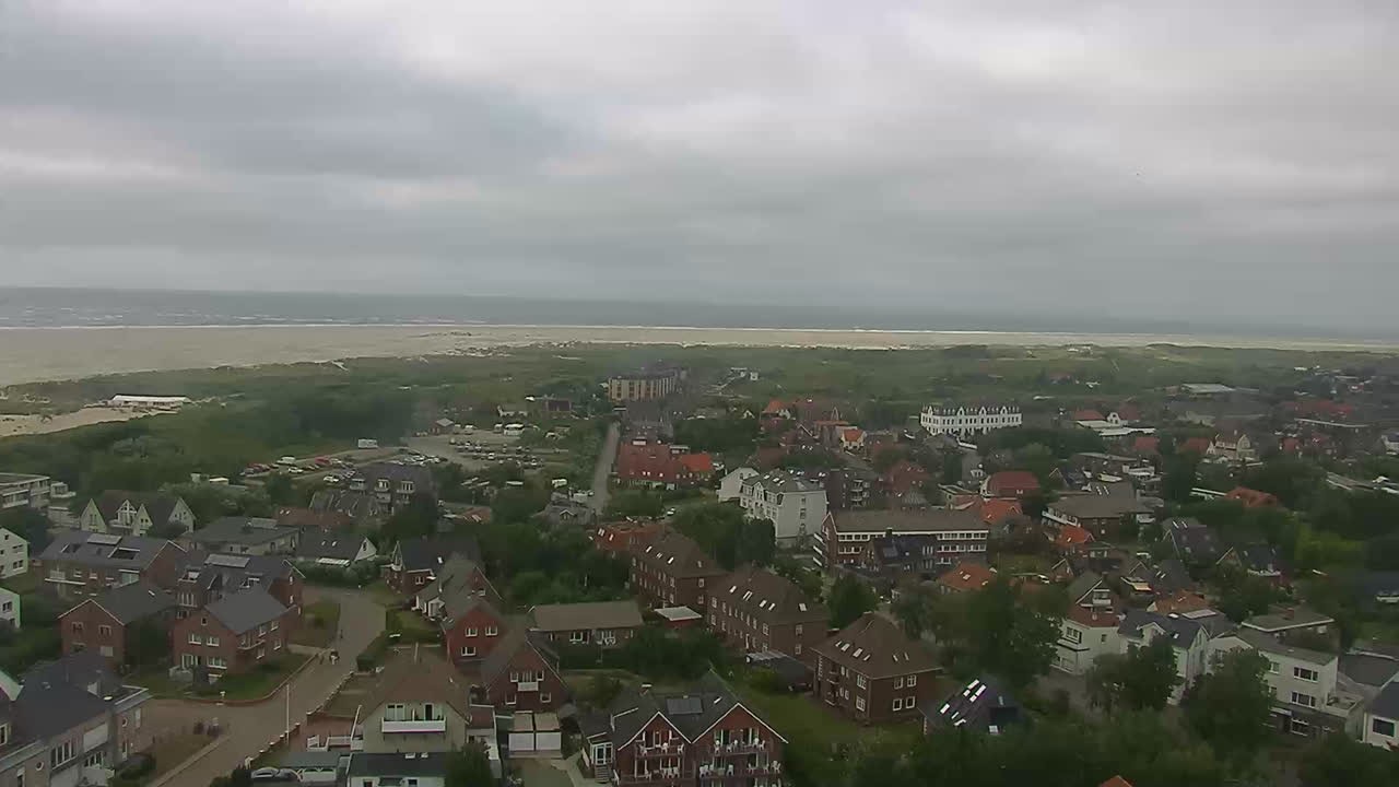 Archived image Webcam Borkum Island: Lighthouse