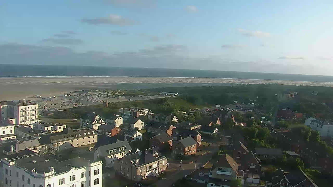 Archiv Foto Webcam Insel Borkum: Leuchtturm