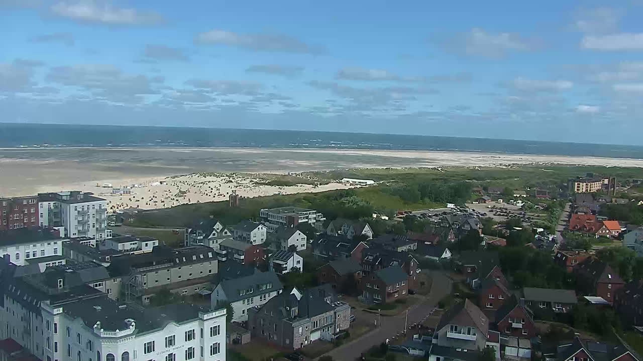 Archiv Foto Webcam Insel Borkum: Leuchtturm
