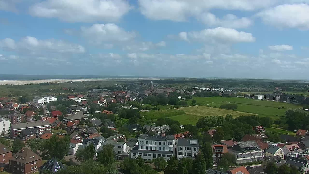 Archiv Foto Webcam Insel Borkum: Leuchtturm