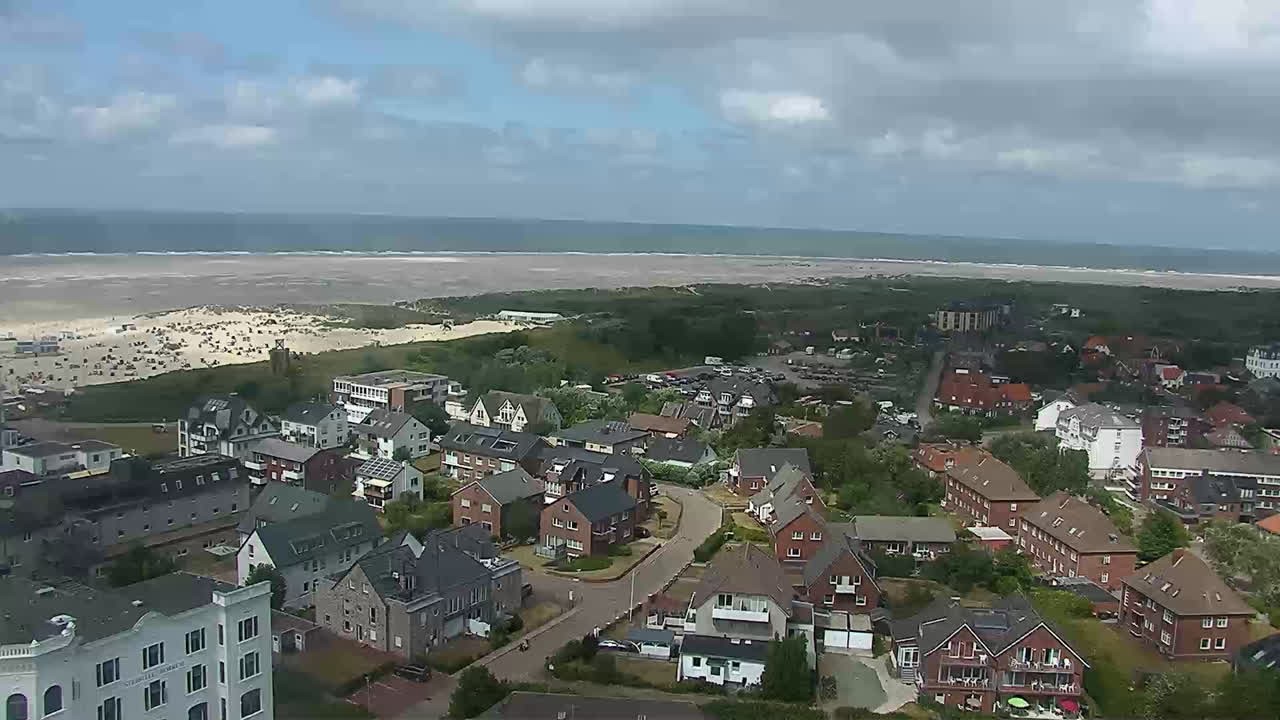 Archiv Foto Webcam Insel Borkum: Leuchtturm